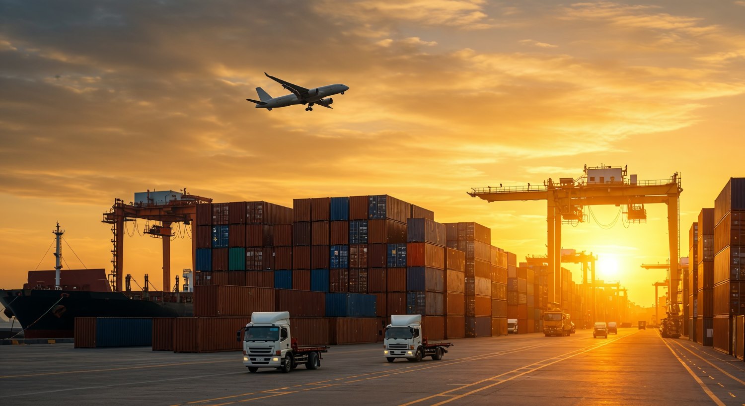 Convenient logistics trucks